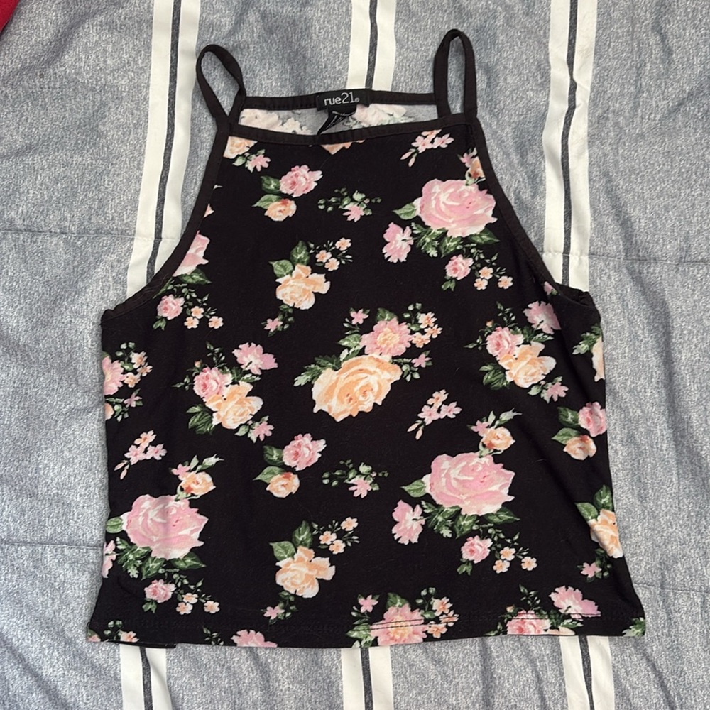 Rue21 Floral Halter Top